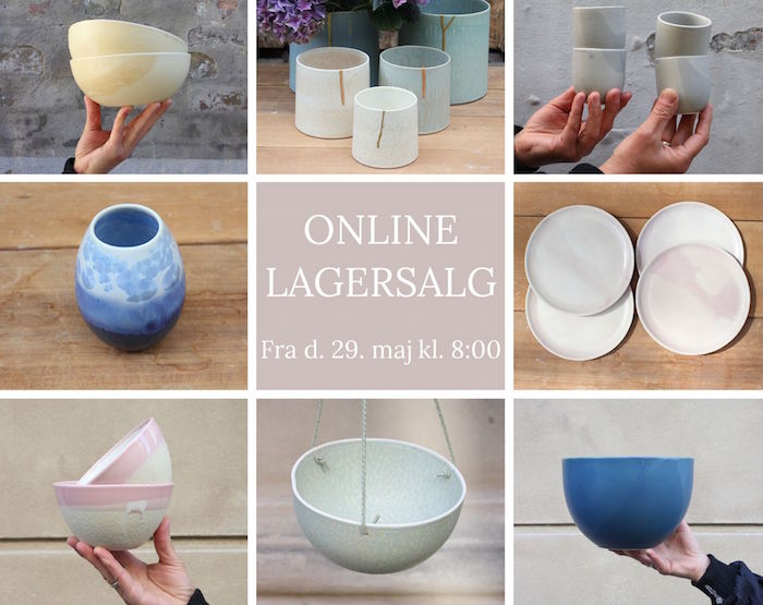Online lagersalg 29. maj