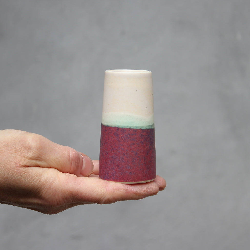 Sustain Vase - Pinkblue/Apricot