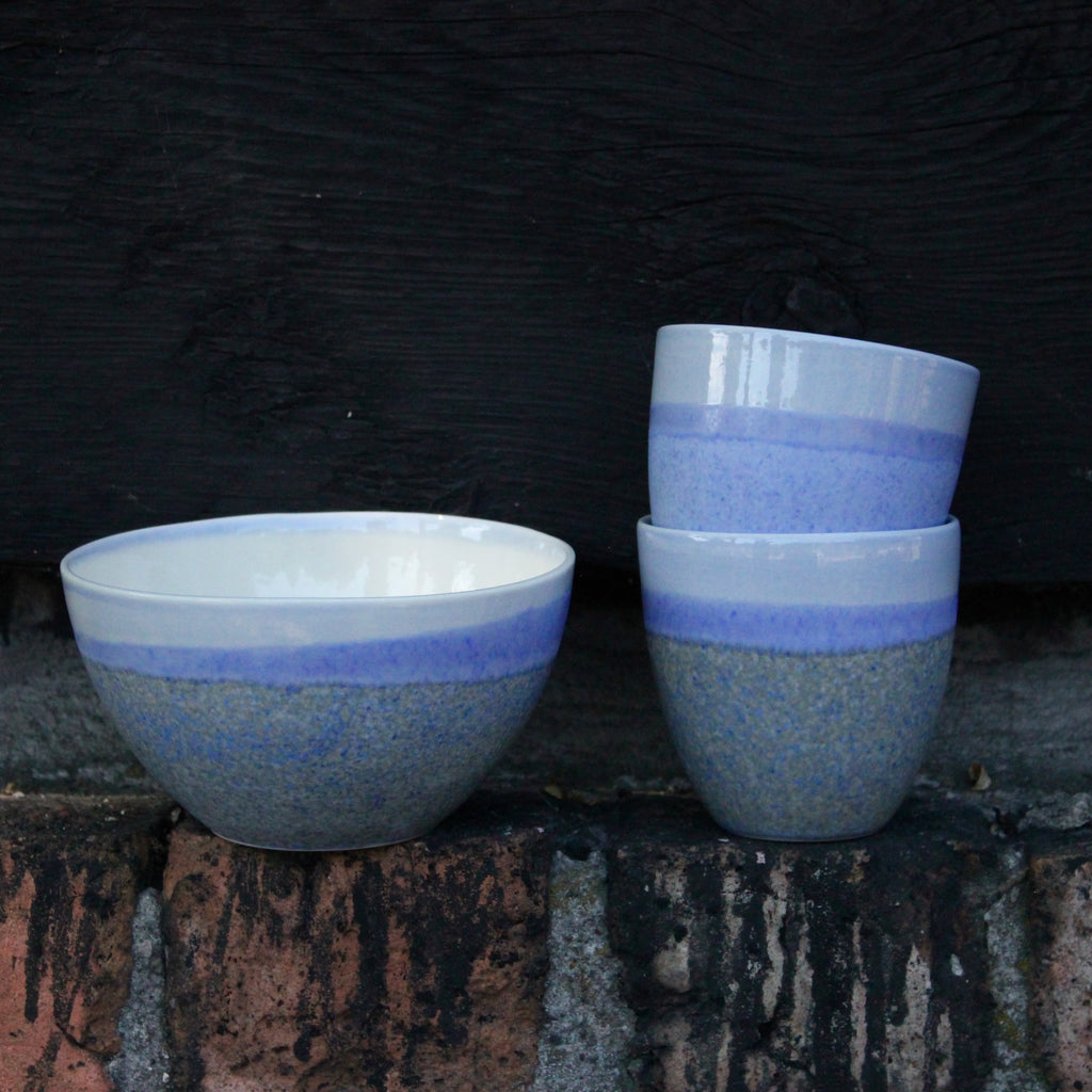 Pastello skål - Sky Blue/Blue