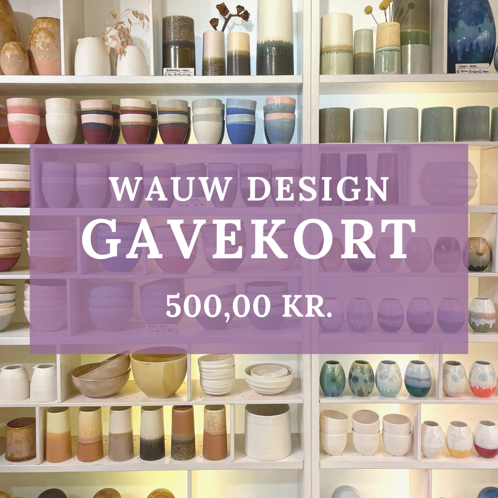 WAUW design gavekort - 500 kr.