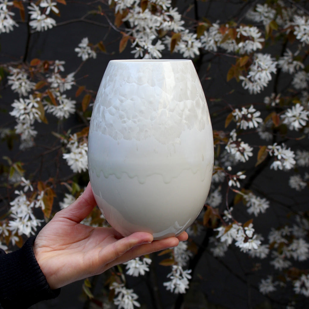 Crystal vase - Snow