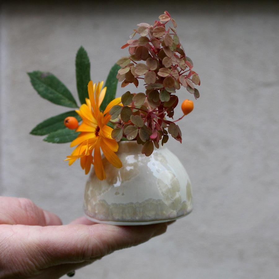 Minivase - Champagne Crystals
