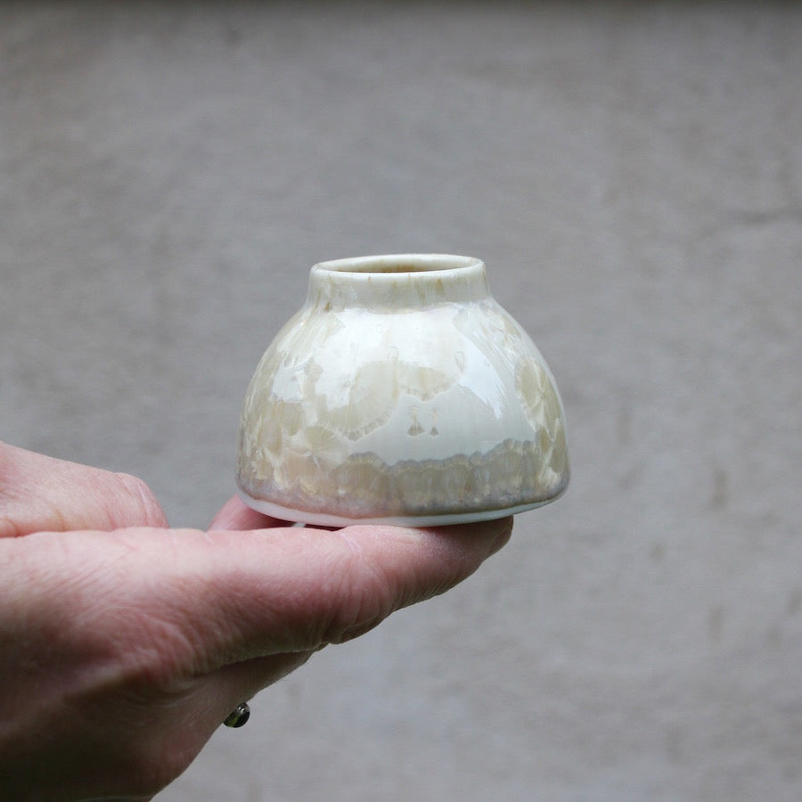Minivase - Champagne Crystals