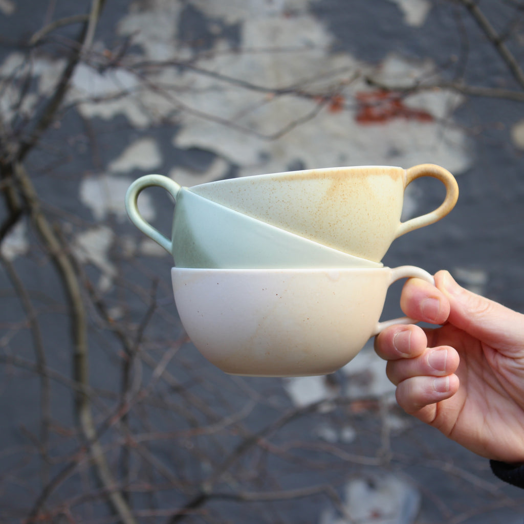 Tone Tea Cup - Olive Green