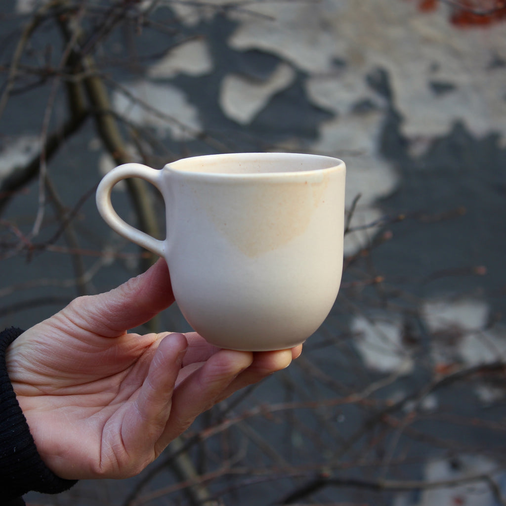 Tone Kaffekop m. hank - Apricot (udgår efterår/vinter 2023)