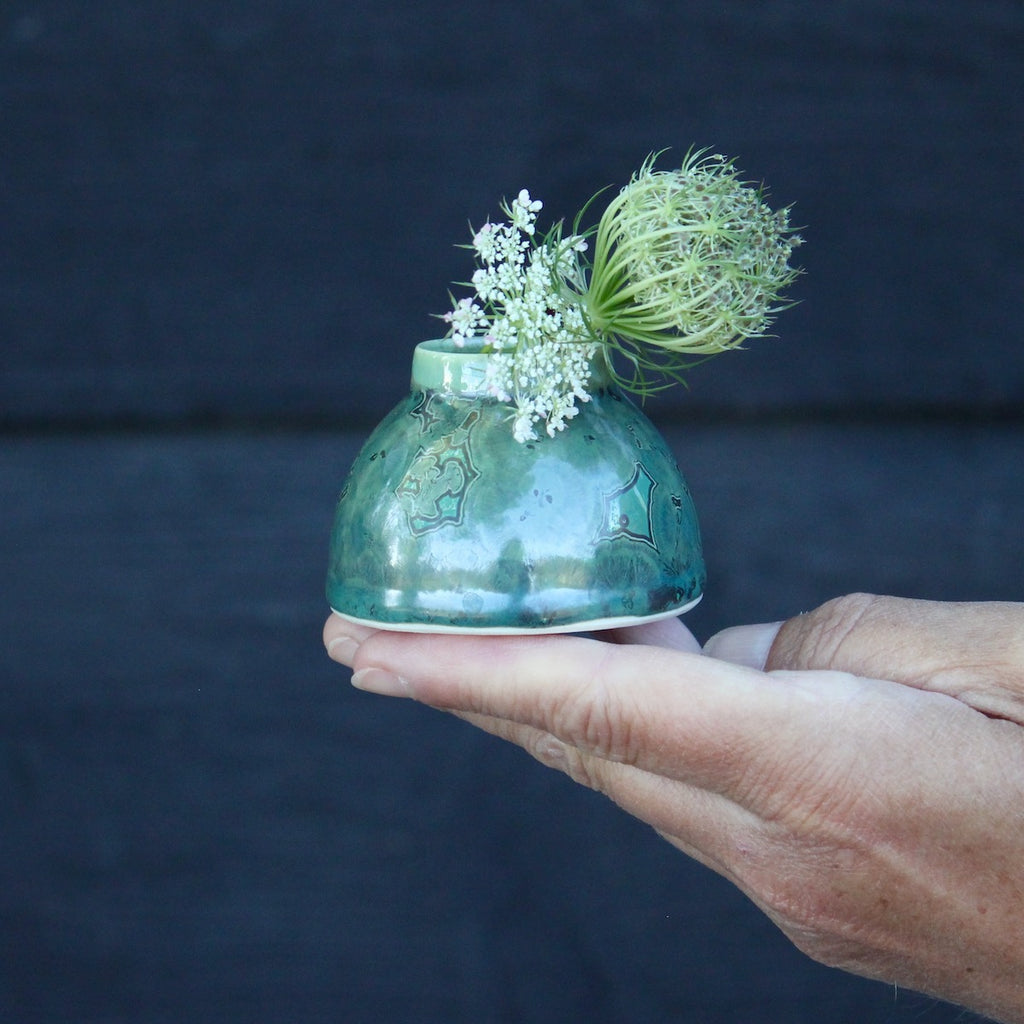 Minivase - Copenhagen Green