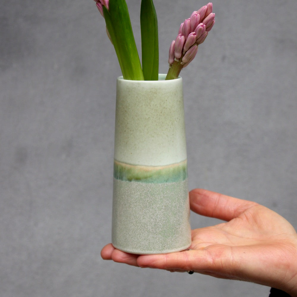 Sustainable Vase - Spring green