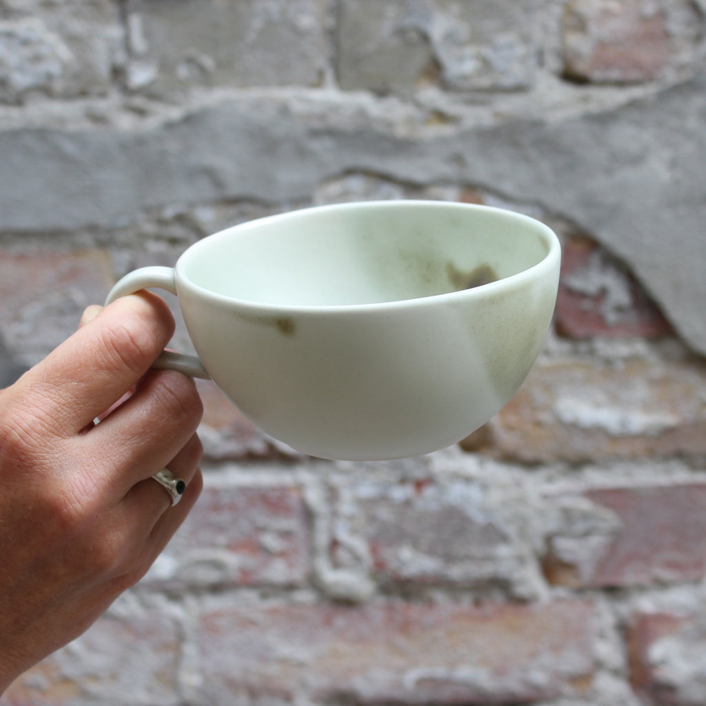 Tone Tea Cup - Olive Green