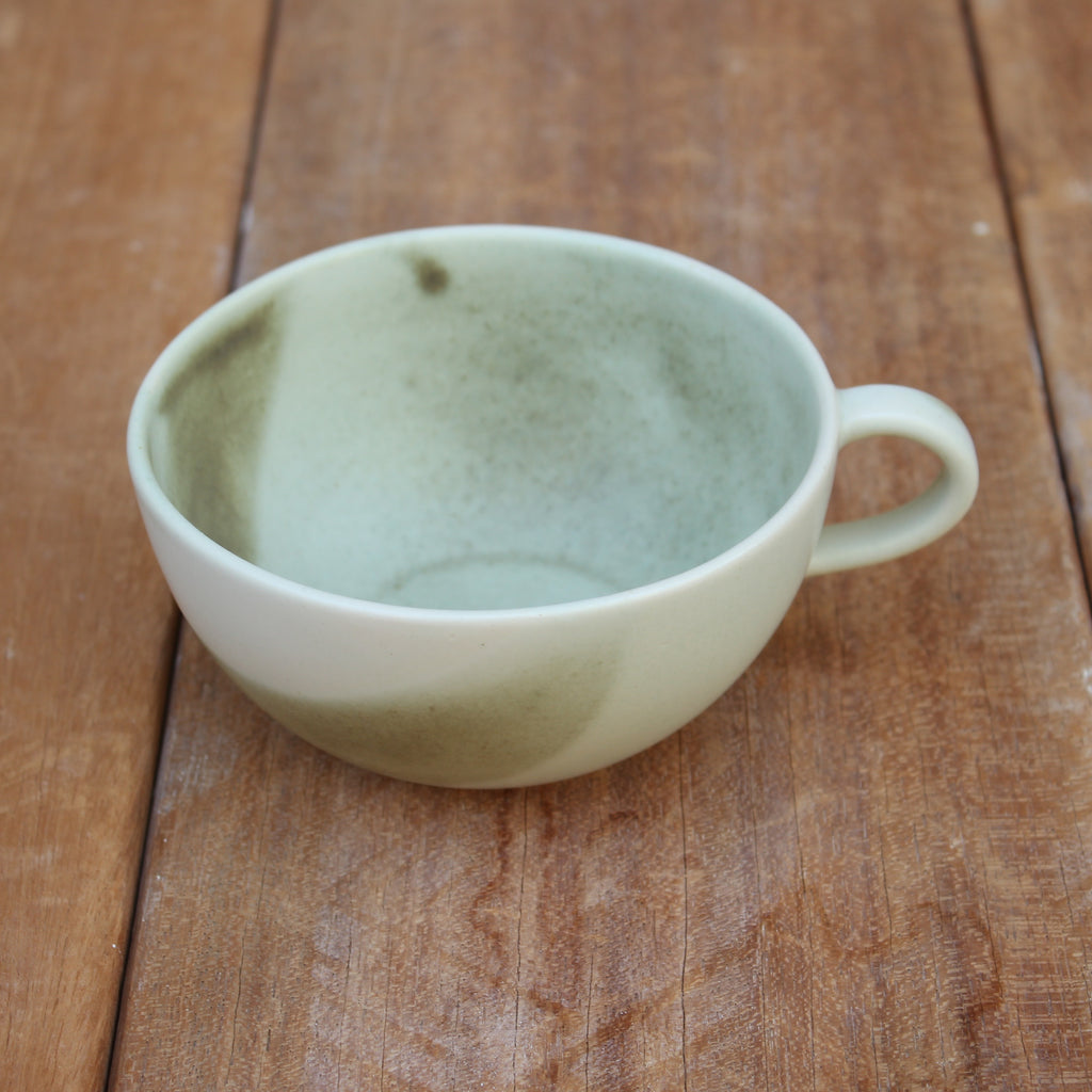 Tone Tea Cup - Olive Green