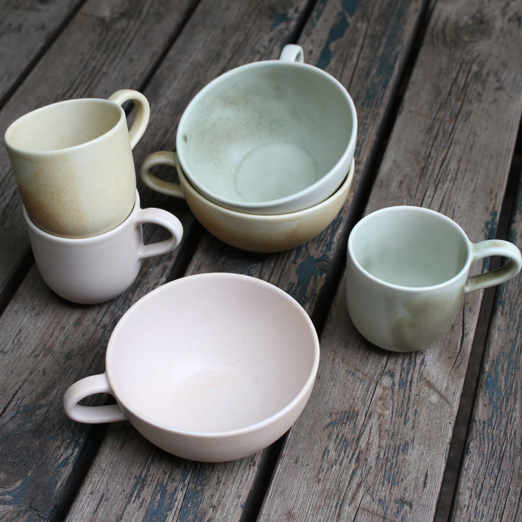 Tone Tea Cup - Olive Green