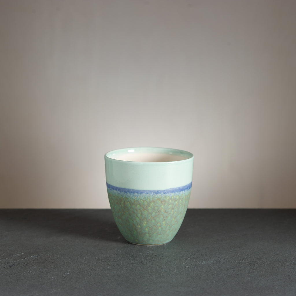 Pastello kop - Dark green/Sea green