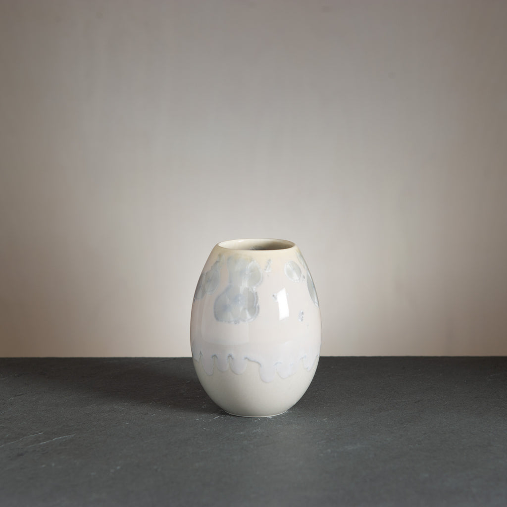 Crystal vase - Grey/Silver