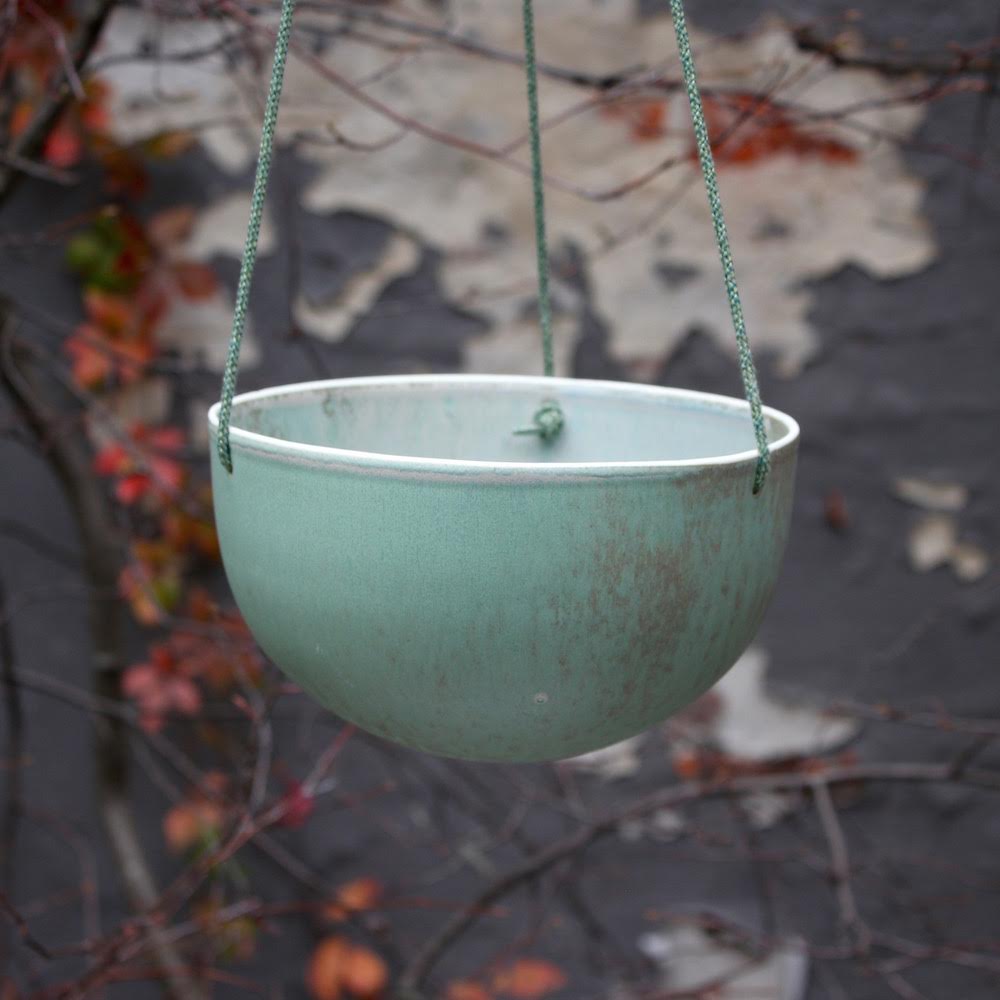Rutile hængepotter - Dark Green
